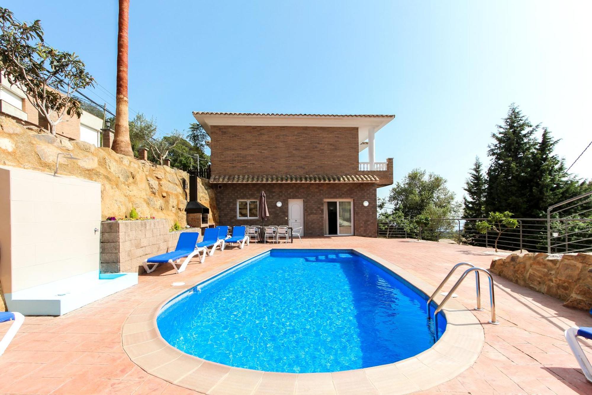 Villa Serena Lloret de Mar Exteriör bild
