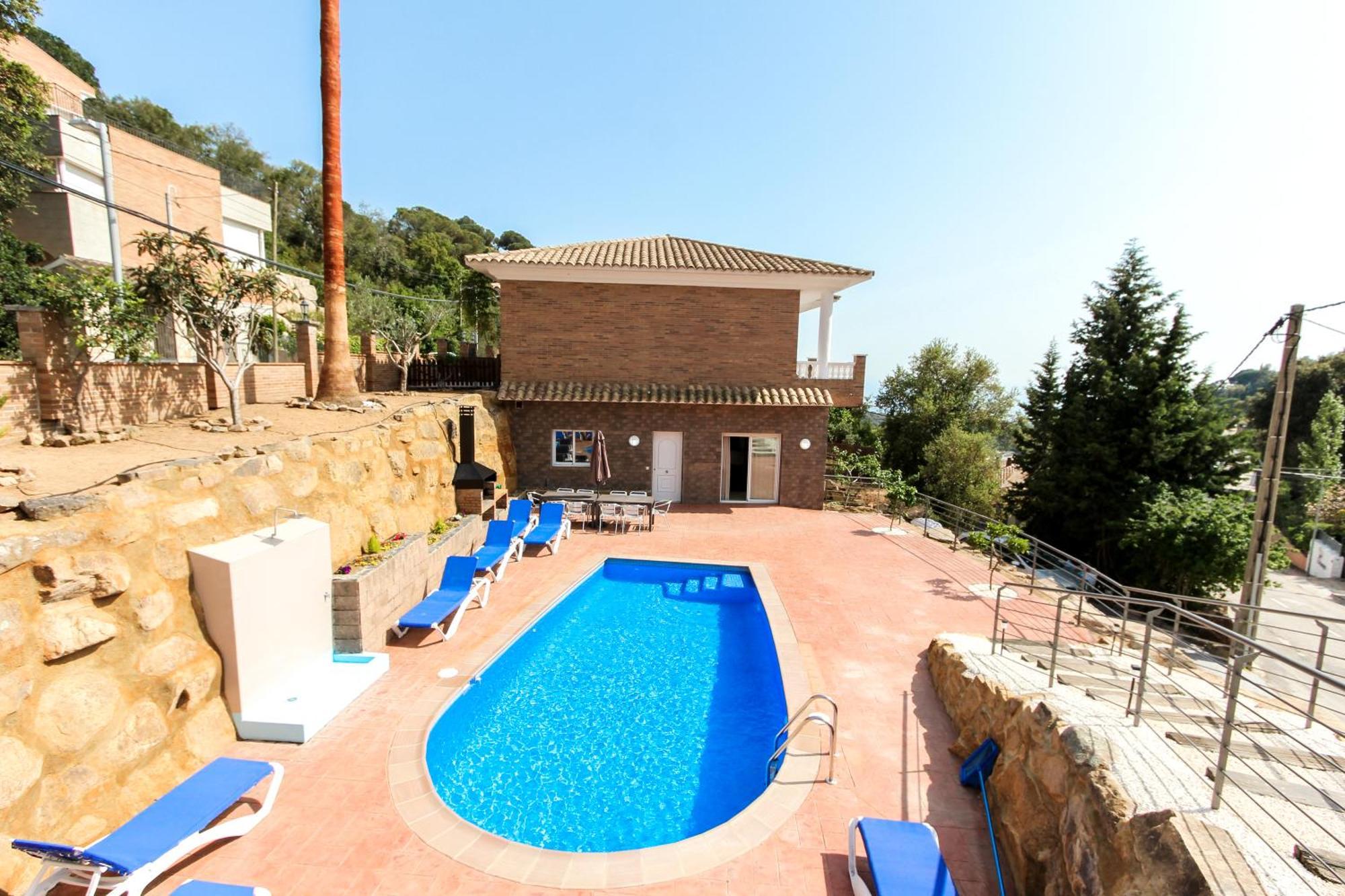 Villa Serena Lloret de Mar Exteriör bild