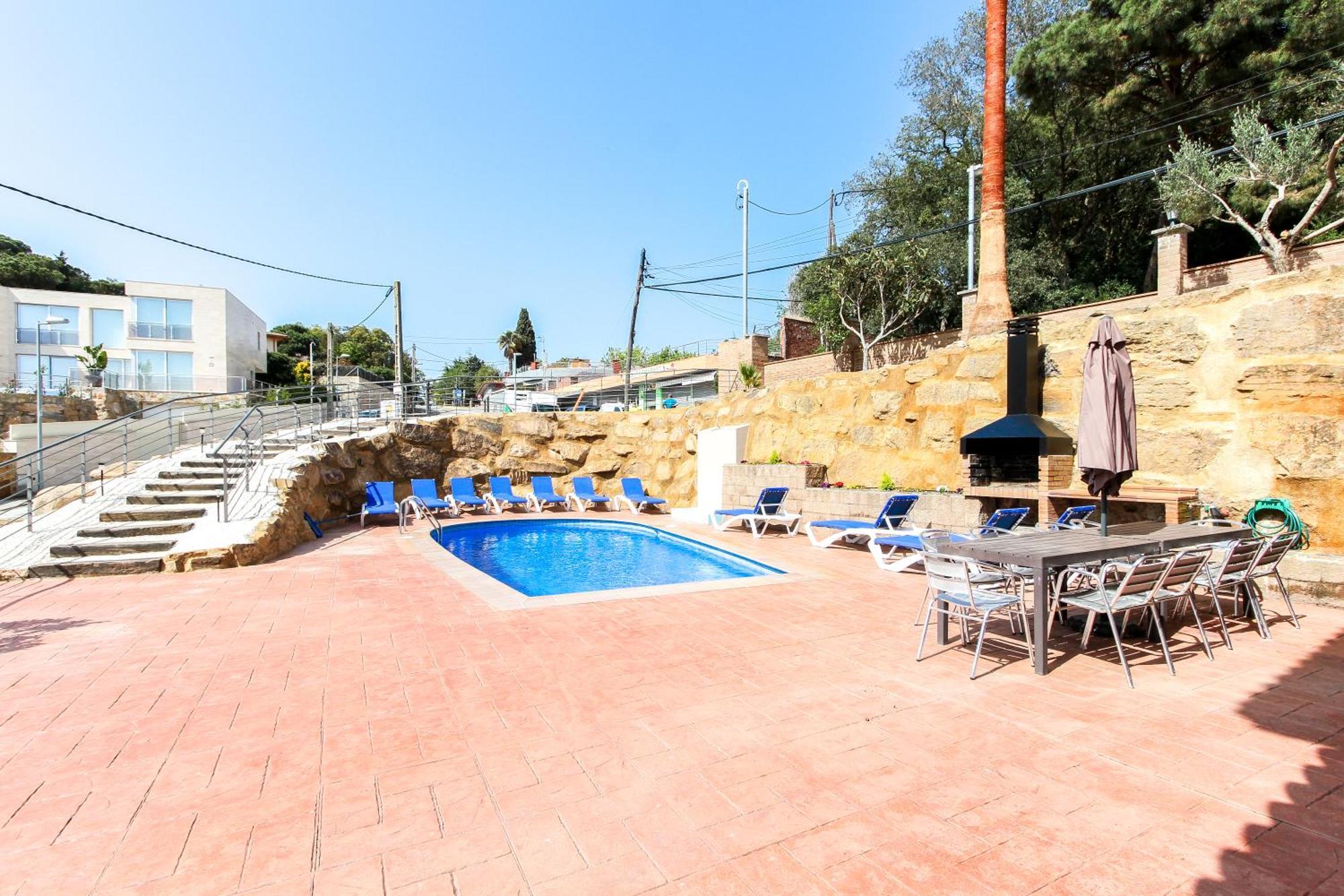 Villa Serena Lloret de Mar Exteriör bild